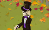 Skeleton Gentleman Badge - Solitaire Gardens Skeleton Gentleman Badge - Solitaire Gardens