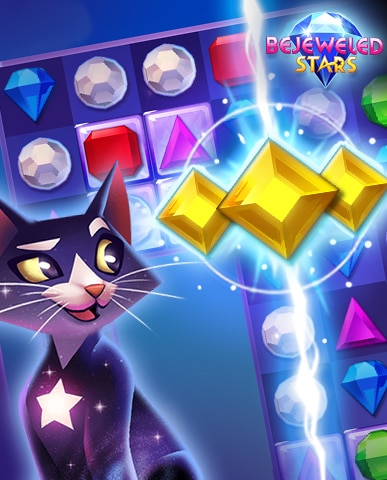It's A Match Badge - Bejeweled Stars It's A Match Badge - Bejeweled Stars