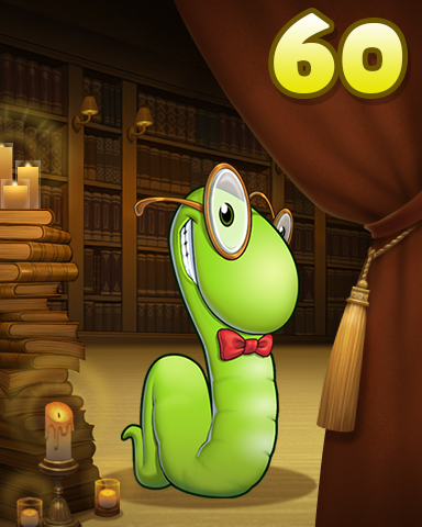Wordmaster Badge - Bookworm HD Wordmaster Badge - Bookworm HD