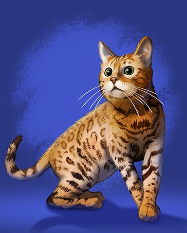 Bengal Cat Badge - Tumble Bees HD Bengal Cat Badge - Tumble Bees HD