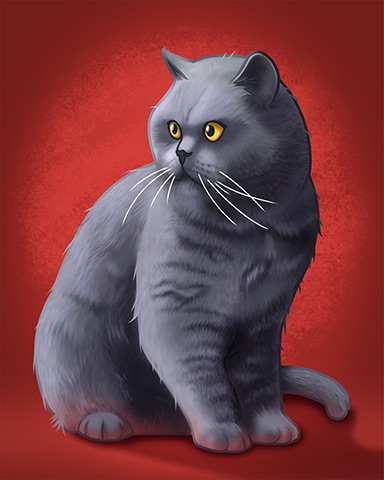 British Shorthairr Badge - Claire Hart: Secret In The Shadows British Shorthairr Badge - Claire Hart: Secret In The Shadows