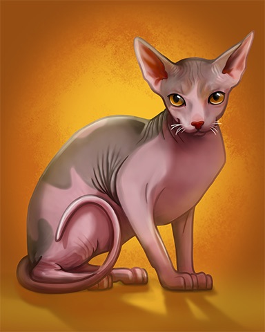 Sphynx Badge - First Class Solitaire HD Sphynx Badge - First Class Solitaire HD