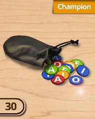 30 Champion Master Badge - A Way With Words 30 Champion Master Badge - A Way With Words