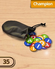 35 Champion Challenge Badge - A Way With Words 35 Champion Challenge Badge - A Way With Words