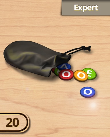 20 Expert Challenge Badge - A Way With Words 20 Expert Challenge Badge - A Way With Words