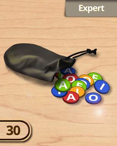 30 Expert Challenge Badge - A Way With Words 30 Expert Challenge Badge - A Way With Words
