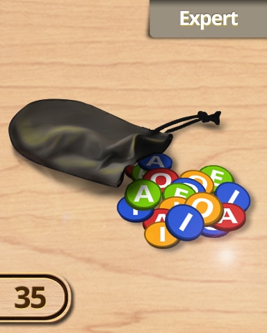 35 Expert Challenge Badge - A Way With Words 35 Expert Challenge Badge - A Way With Words