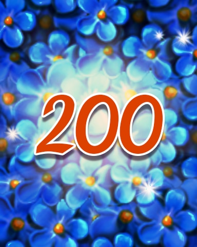 Flowers 200 Badge - Jewel Academy Flowers 200 Badge - Jewel Academy