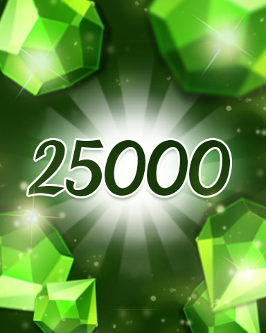 Green Jewels 25000 Badge - Jewel Academy Green Jewels 25000 Badge - Jewel Academy