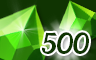 Shiny Green Jewels Badge - Jewel Academy Shiny Green Jewels Badge - Jewel Academy