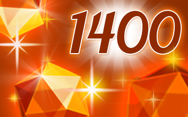 Glowing Orange Jewels Badge - Jewel Academy Glowing Orange Jewels Badge - Jewel Academy