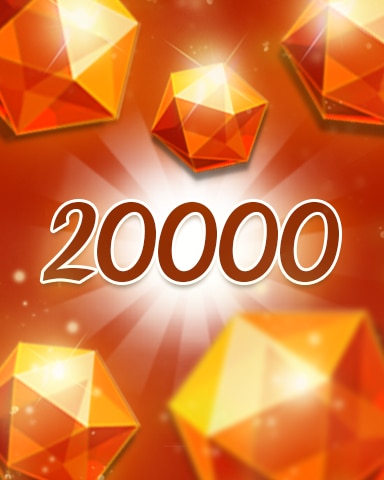 Orange Jewels 20000 Badge - Jewel Academy Orange Jewels 20000 Badge - Jewel Academy