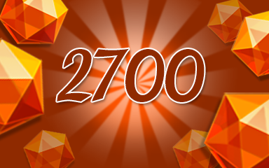 Orange Jewels 2700 Badge - Jewel Academy Orange Jewels 2700 Badge - Jewel Academy