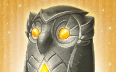 Paper Owl Badge - Jewel Academy Paper Owl Badge - Jewel Academy