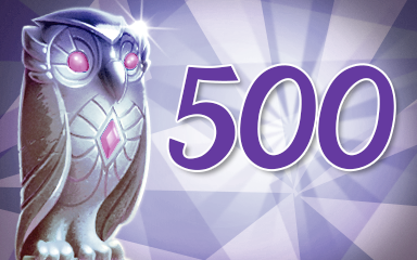 Owls 500 Badge - Jewel Academy Owls 500 Badge - Jewel Academy