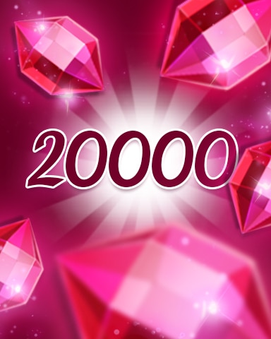 Red Jewels 20000 Badge - Jewel Academy Red Jewels 20000 Badge - Jewel Academy