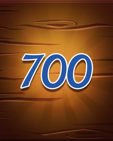 Wood 700 Badge - Jewel Academy Wood 700 Badge - Jewel Academy