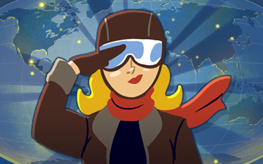 World Traveler Badge - Jet Set Solitaire World Traveler Badge - Jet Set Solitaire