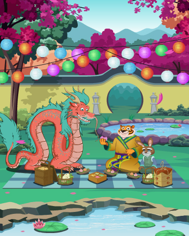 2020 Drakes Seasons Celebration Limited Edition Badge - Mahjong Garden HD 2020 Drakes Seasons Celebration Limited Edition Badge - Mahjong Garden HD