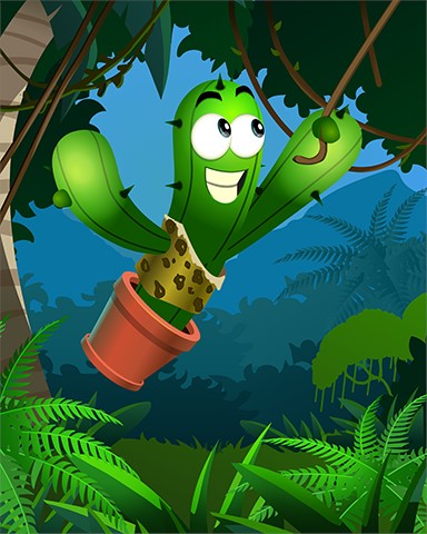 Spike Of The Jungle Badge - Poppit! Bingo Spike Of The Jungle Badge - Poppit! Bingo