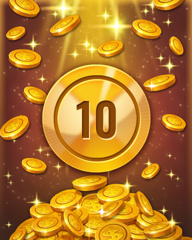 Rank 10 Badge - Pogo™ Slots Rank 10 Badge - Pogo™ Slots