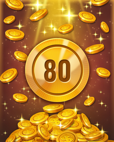 Rank 80 Badge - Pogo™ Slots Rank 80 Badge - Pogo™ Slots
