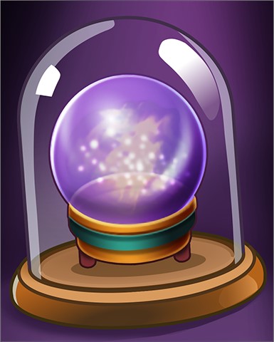 Claire's Crystal Ball Badge - Claire Hart: Secret In The Shadows Claire's Crystal Ball Badge - Claire Hart: Secret In The Shadows