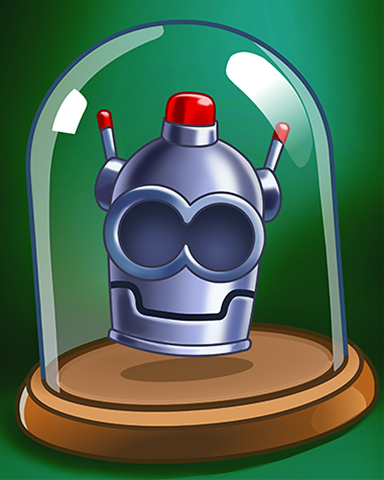 Robo Relic Badge - Poppit! Party Robo Relic Badge - Poppit! Party