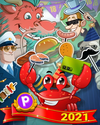Club Pogo 18th Anniversary Selfie Badge Club Pogo 18th Anniversary Selfie Badge