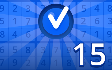 Beginner 15 Badge - Pogo Daily Sudoku Beginner 15 Badge - Pogo Daily Sudoku