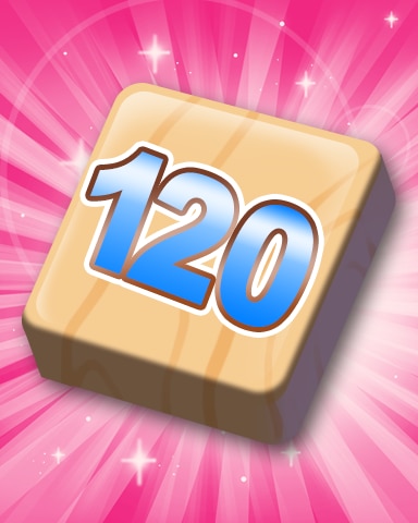 Rank 120 Badge - SCRABBLE Rank 120 Badge - SCRABBLE