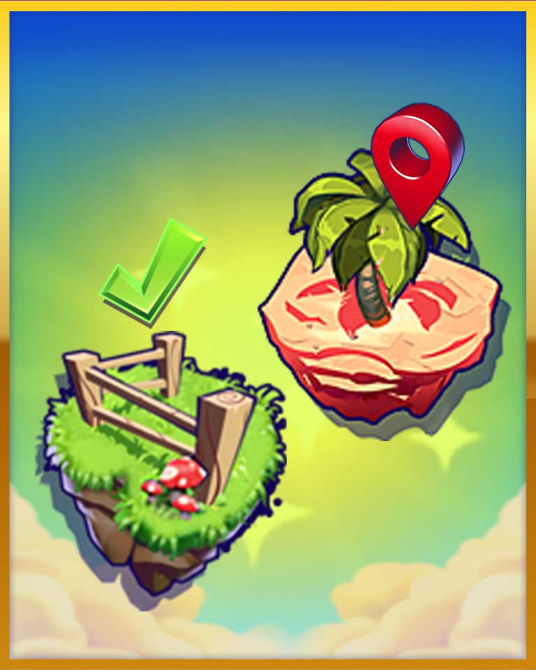 Island Hopper Badge - Bejeweled Stars Island Hopper Badge - Bejeweled Stars