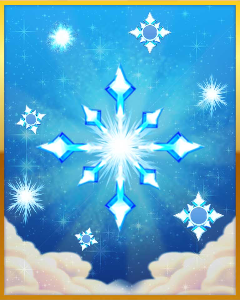 Frosty Boom Boom Badge - Bejeweled Stars Frosty Boom Boom Badge - Bejeweled Stars