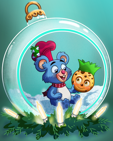 Bear-y Sweet Holiday Badge - Cookie Connect Bear-y Sweet Holiday Badge - Cookie Connect