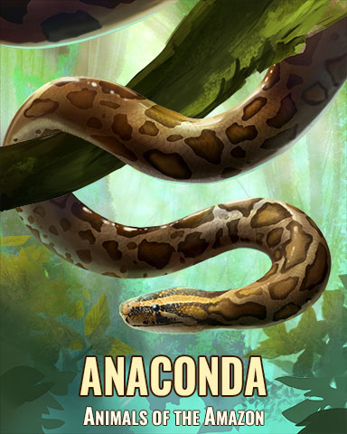 Anaconda Badge - Jet Set Solitaire Anaconda Badge - Jet Set Solitaire