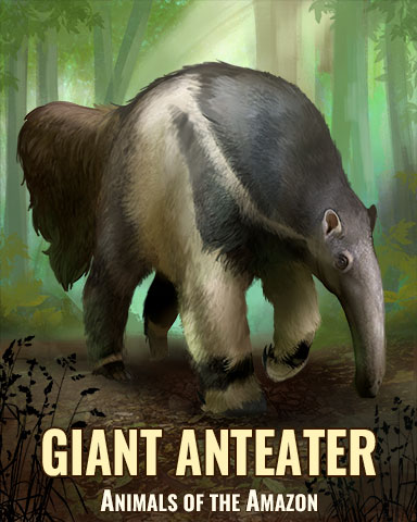 Giant Anteater Badge - Jigsaw Treasure Hunter HD Giant Anteater Badge - Jigsaw Treasure Hunter HD