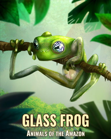 Glass Frog Badge - Crazy Cakes 2 Glass Frog Badge - Crazy Cakes 2