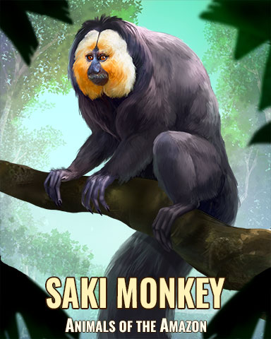 Saki Monkey Badge - Tumble Bees HD Saki Monkey Badge - Tumble Bees HD