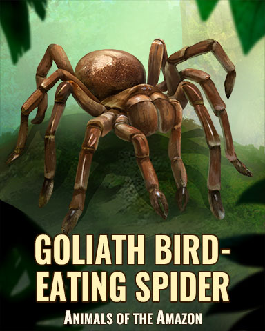 Goliath Bird-Eating Spider Badge - Trizzle Goliath Bird-Eating Spider Badge - Trizzle