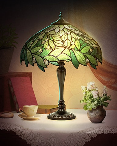 Laurel Decorative Lamps Badge - Poppit! Bingo Laurel Decorative Lamps Badge - Poppit! Bingo