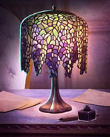 Wisteria Decorative Lamps Badge - Word Whomp HD Wisteria Decorative Lamps Badge - Word Whomp HD