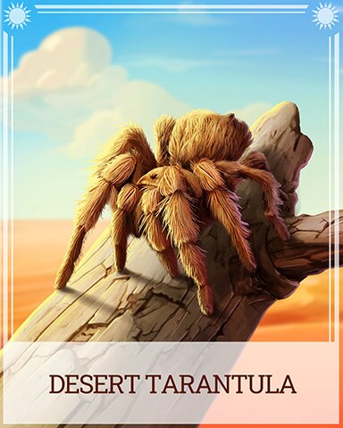 Desert Tarantula Desert Wonders Badge - Mahjong Safari HD Desert Tarantula Desert Wonders Badge - Mahjong Safari HD