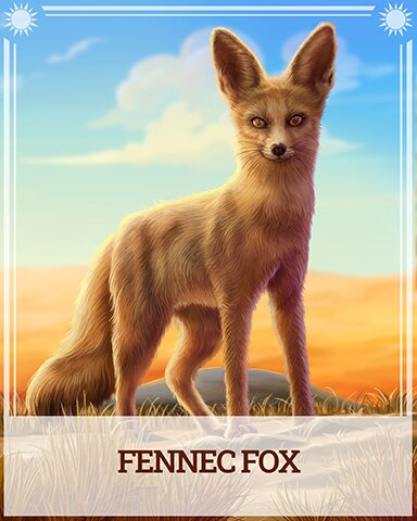 Fennec Fox Desert Wonders Badge - Merge Academy Fennec Fox Desert Wonders Badge - Merge Academy