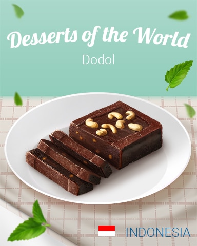 Dodol World Dessert Badge - Dice City Roller HD Dodol World Dessert Badge - Dice City Roller HD