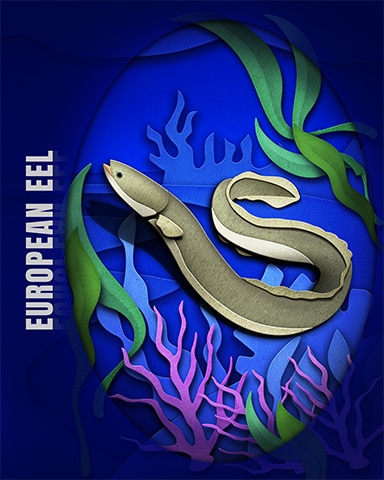 European Eel Endangered Animals Badge - Sweet Tooth Town European Eel Endangered Animals Badge - Sweet Tooth Town