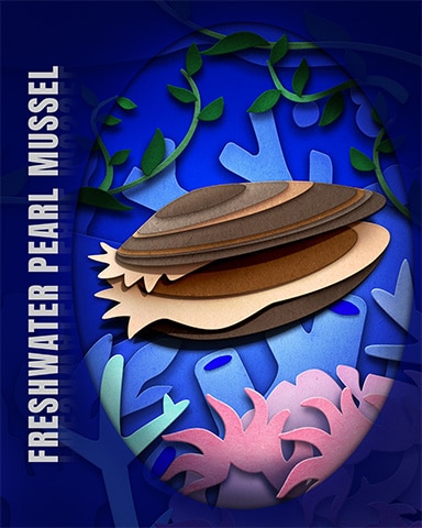 Freshwater Pearl Mussel Endangered Animals Badge - Jungle Gin HD Freshwater Pearl Mussel Endangered Animals Badge - Jungle Gin HD