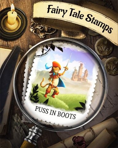 Puss In Boots Fairy Tale Badge - Trizzle