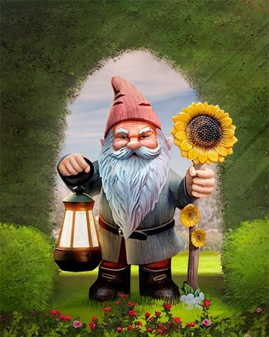 Stern Gnome Garden Friends Badge - Payday Freecell HD Stern Gnome Garden Friends Badge - Payday Freecell HD