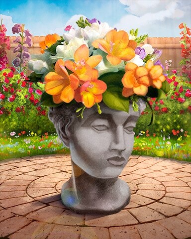 Large Head Planter Garden Friends Badge - Tri-Peaks Solitaire HD Large Head Planter Garden Friends Badge - Tri-Peaks Solitaire HD
