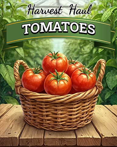 Tomatoes Harvest Haul Badge - Crazy Cakes 2 Tomatoes Harvest Haul Badge - Crazy Cakes 2